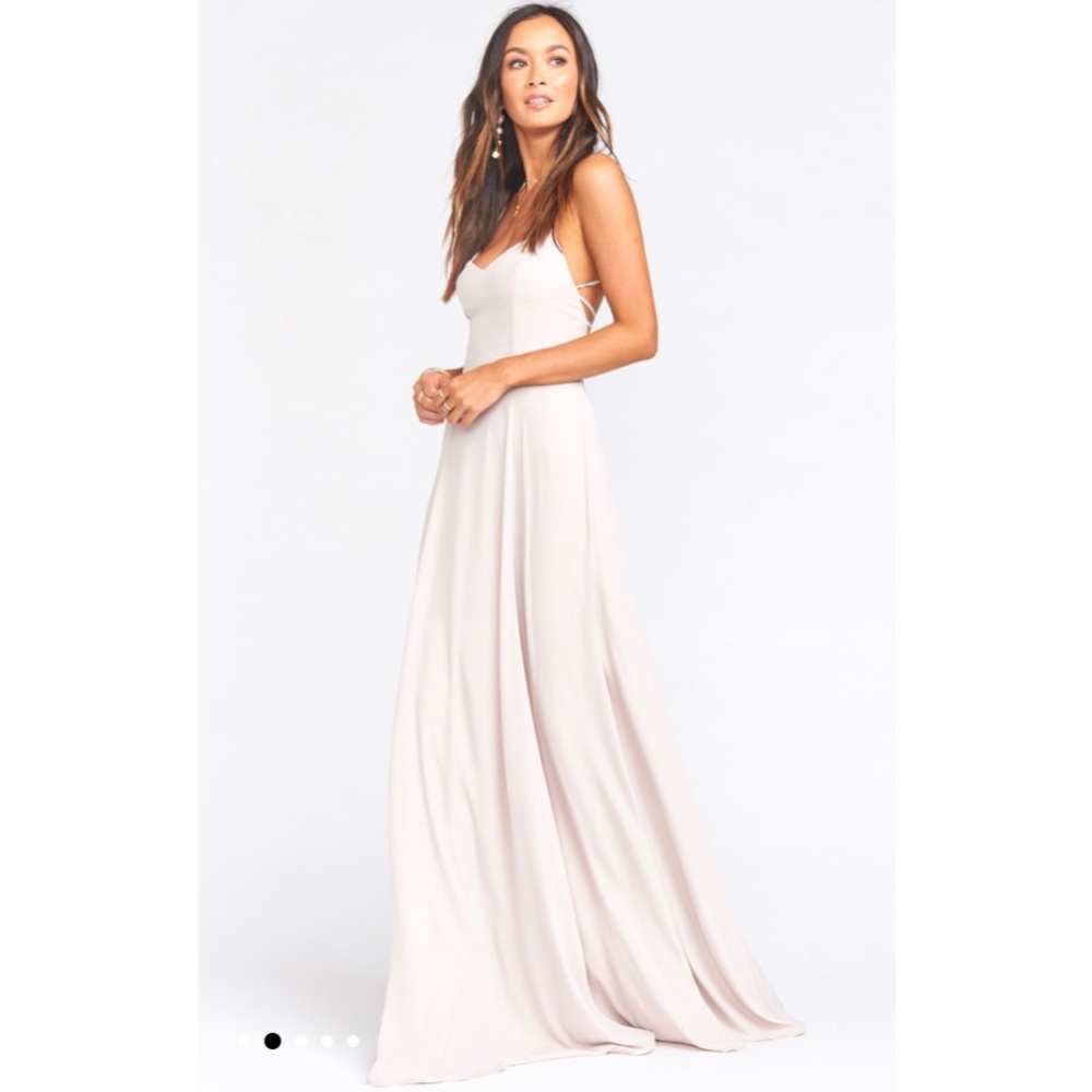 Goddess Godshaw Dress, Show Me The Ring Crisp